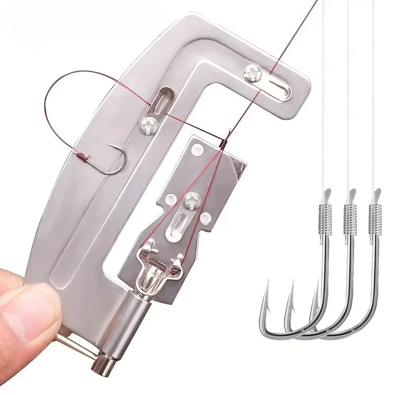 Fishing Equipment Cheap - Półautomatyczne narzędzie do wiązania haczyków wędkarskich