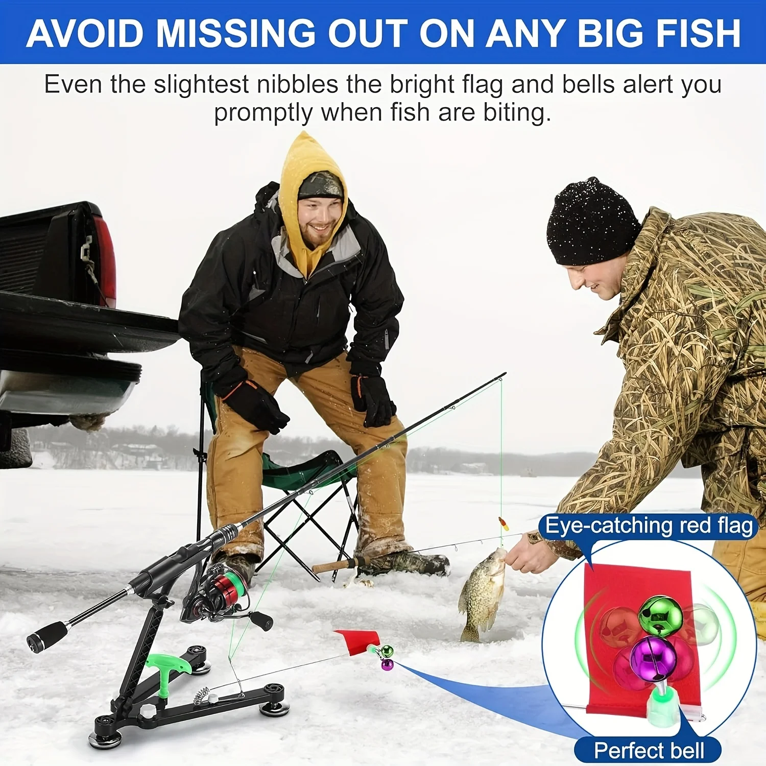 1 zestaw: uchwyt na wędkę do ł – Ice Fishing Tip Up recenzja i cena